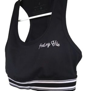 Spiritual Gangster Sports Bra Feel My Vibe